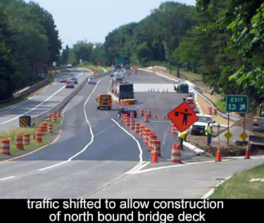 after shifting traffic over the new bridge you can demolish the old bridge